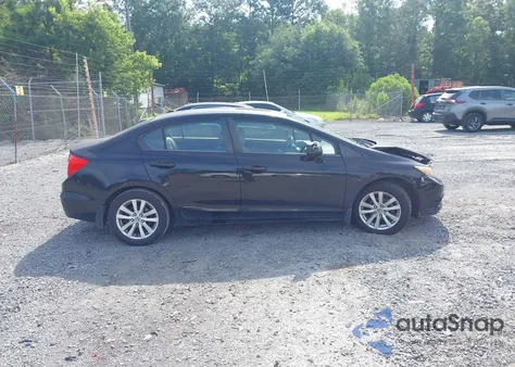 2012 Honda Civic Ex-L from USA, damaged, VIN 2HGFB2F90CH545901